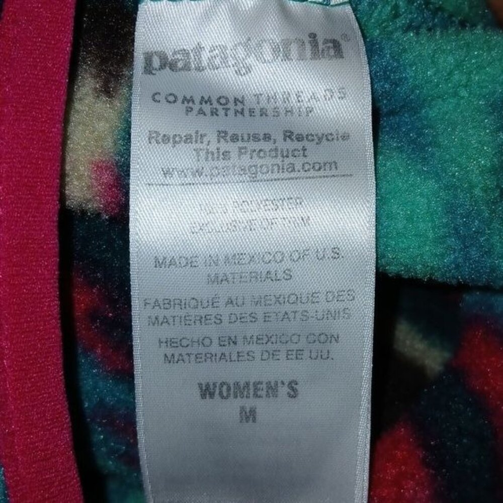 Patagonia Synchilla Snap-T Fleece Pullover Wild Desert Beryl Green - Picture 12 of 12